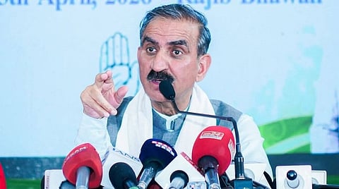 Himachal CM Sukhvinder Singh Sukhu
