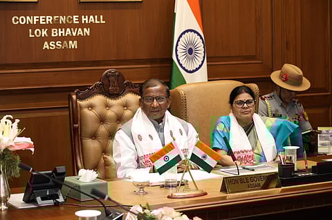 Governor Lakshman Prasad Acharya