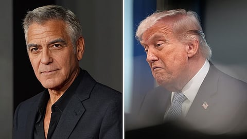 George Clooney, Donald Trump