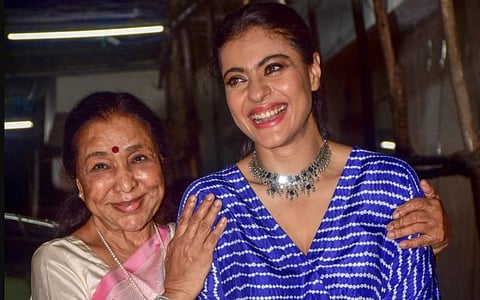 Asha Bhosle, Kajol