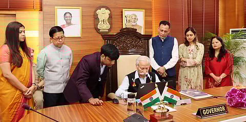 Governor Lt Gen (Retd) K T Parnaik