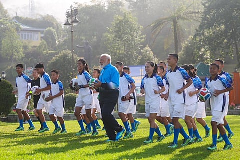 Sikkim footballers