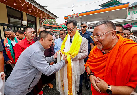 Kiren Rijiju Receives Warm Welcome in North Sikkim Visit