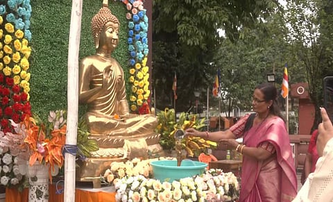 Buddha Jayanti celebrated at Benuban Buddhist Vihara in Agartala