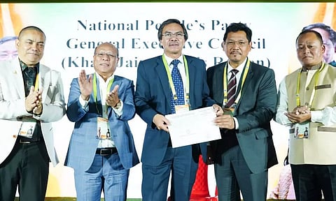 NPP Names Dr D.R.L. Nonglait as Candidate for High-Stakes Shillong Lok Sabha By-Poll