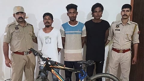 arrested