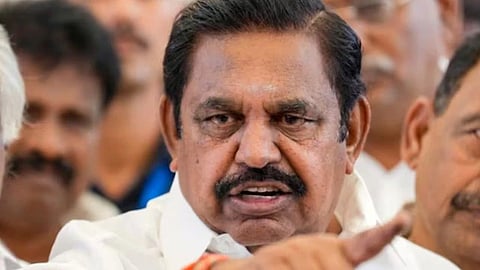 AIADMK chief Palaniswami