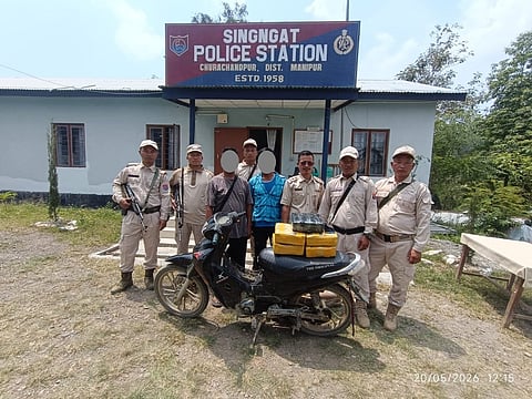Major Narcotics Haul: 2 Kg Suspected Brown Sugar Seized by Manipur Police Along NH-102B