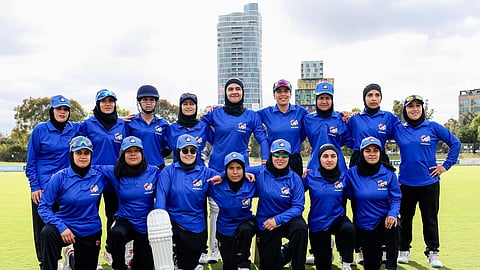 Afghanistan refugee women’s cricket team
