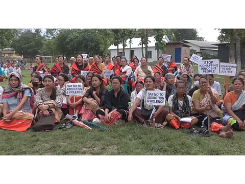 Solidarity protest