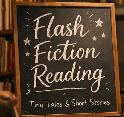 flash-fiction reading session