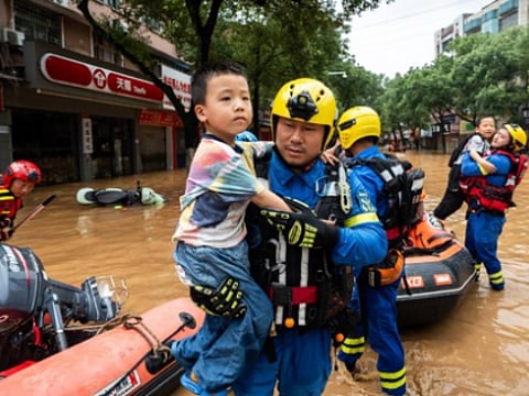 heavy rainfall