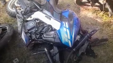 Speeding Motorcycle Crashes Into Electric Pole In Nagaon, Rider Died On Spot
