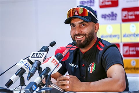 Afghanistan skipper Hashmatullah Shahidi