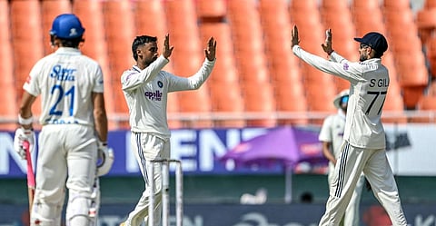 Debutant Suthar stars as India declare dominance with 564/8, Afghanistan reeling at stumps