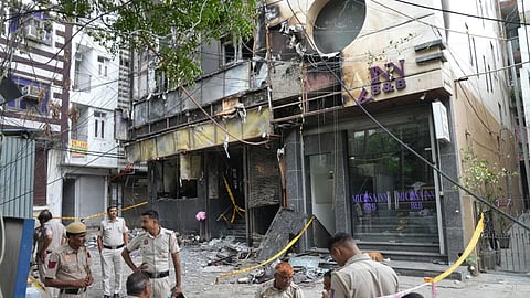 New Delhi hotel fire