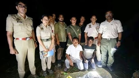 Two Suspected Poachers Detained with Handmade Gun in Assam Wildlife Raid