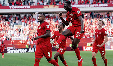 Cyle Larin equaliser earns Canada point