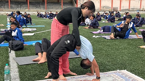 Yoga workshop