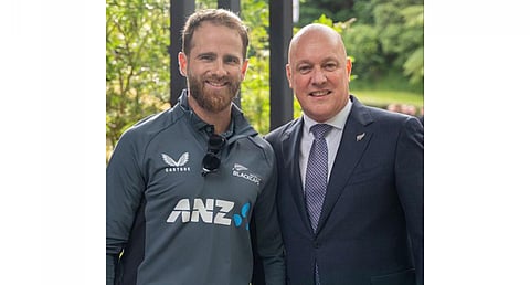 New Zealand PM Christopher Luxon