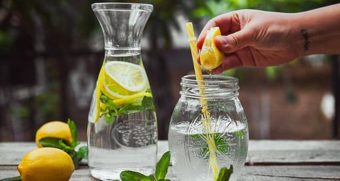 Lemon water