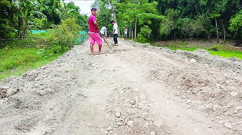 road construction project