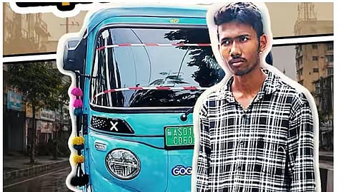 Two youths face action for reckless autorickshaw stunts in Lokhra area of Guwahati
