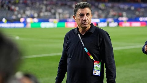 Iran head coach Amir Ghalenoei
