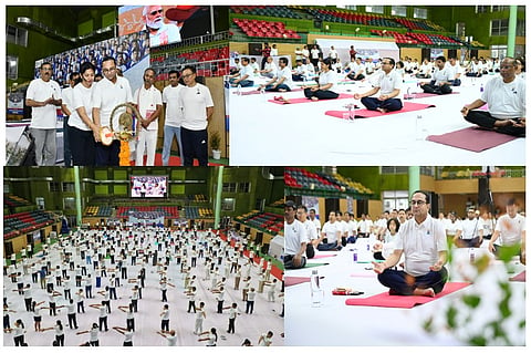 Northeast Frontier Railway (NFR) Marks International Yoga Day With Mass Participation Across Northeast