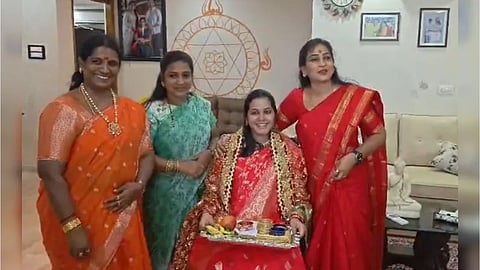 Andhra Pradesh Home Minister Sweeps Aside Protocol to Host Baby Shower for Pregnant Sub-Inspector