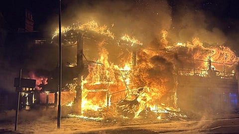 Fire in jorhat