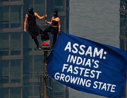 Himanta Biswa Sarma Shares Viral Skyscraper Image to Highlight Assam's Rapid Growth