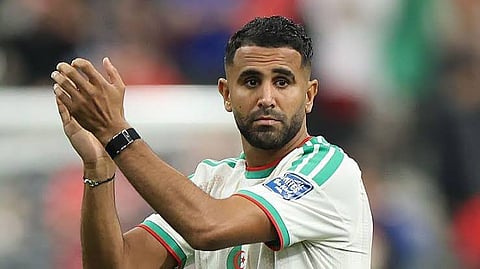 Algeria captain Riyad Mahrez