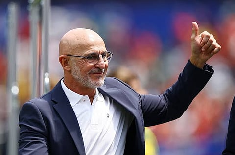 Spain coach Luis de la Fuente