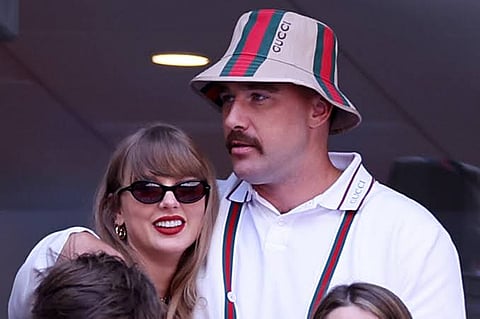 Taylor Swift and Travis Kelce
