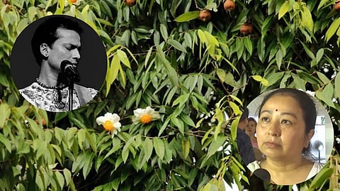 Garima Saikia Garg Visits Zubeen Garg Memorial Park Site, Plants Nahor Sapling in Tribute