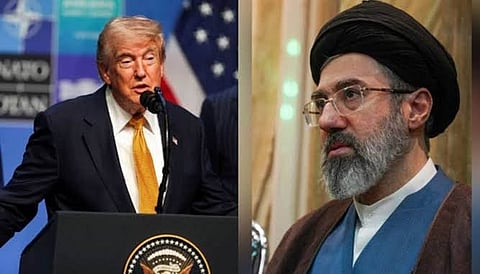 Mojtaba Khamenei, Donald Trump