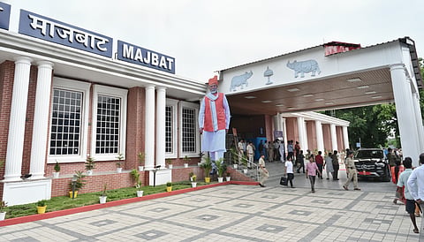 redeveloped Majbat Railway Station