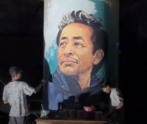 Two Men Detained for Painting Sonam Wangchuk Portrait on Public Wall in Guwahati