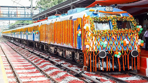 PM Modi Flags Off India’s First Hydrogen-Powered Train, Unveils Rs 14,700 Crore Projects in Haryana