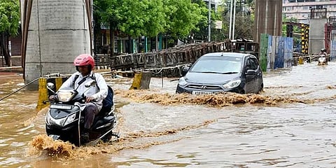 Morning Rain Leaves Parts of Guwahati Waterlogged, Traffic Crawls During Morning Rush