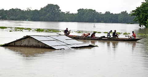 Assam Flood Damage