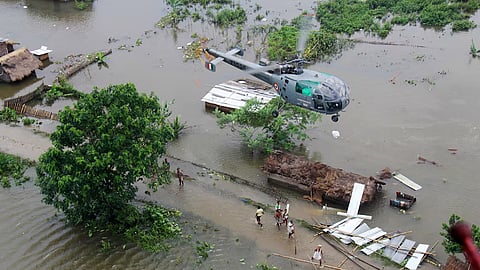 Rescue Flood-Hit Residents