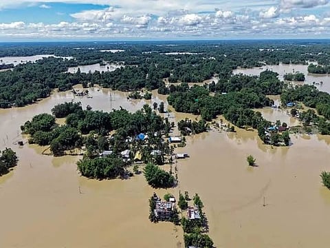 Assam Floods Disrupts Road Connectivity In Upper Assam