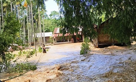 flood-hit Assam
