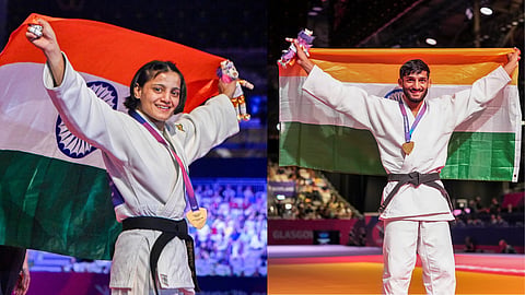 India Wins Historic Judo Golds, Boxing Final Berths at Commonwealth Games