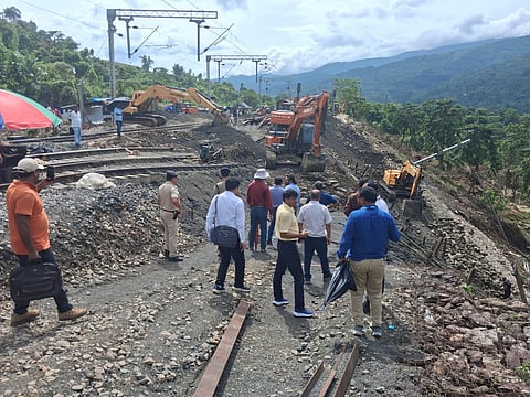 Railway track restoration