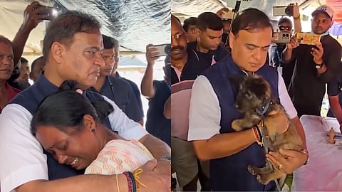 Assam Flood Tragedy: CM Visits Home of 13-Year-Old Who Died Saving His Beloved Puppy