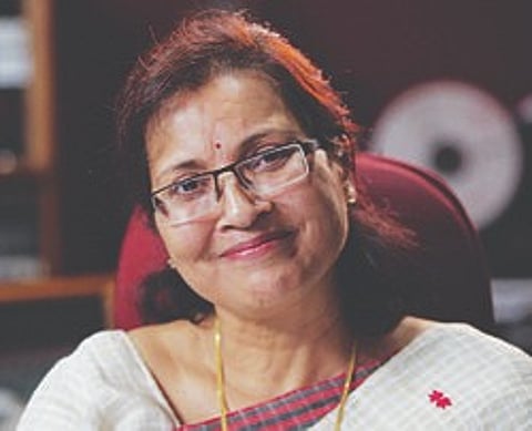 Actress Malaya Goswami