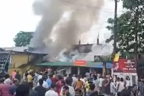 fire Breaks Out